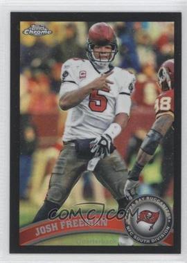 2011 Topps Chrome - [Base] - Black Refractor #177 - Josh Freeman /299