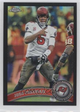 2011 Topps Chrome - [Base] - Black Refractor #177 - Josh Freeman /299