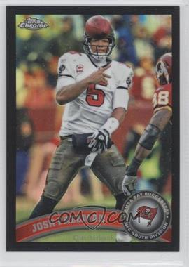 2011 Topps Chrome - [Base] - Black Refractor #177 - Josh Freeman /299