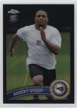 2011 Topps Chrome - [Base] - Black Refractor #178 - Robert Quinn /299