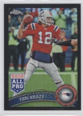 2011 Topps Chrome - [Base] - Black Refractor #20 - Tom Brady /299