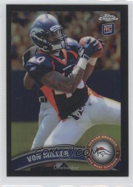 2011 Topps Chrome - [Base] - Black Refractor #212 - Von Miller /299