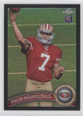 2011 Topps Chrome - [Base] - Black Refractor #25 - Colin Kaepernick /299