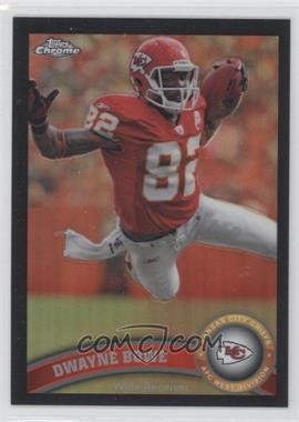 2011 Topps Chrome - [Base] - Black Refractor #99 - Dwayne Bowe /299