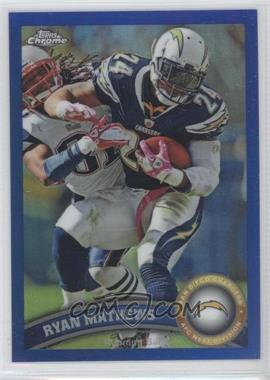 2011 Topps Chrome - [Base] - Blue Refractor #103 - Ryan Mathews /199