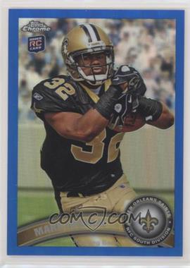 2011 Topps Chrome - [Base] - Blue Refractor #50 - Mark Ingram /199