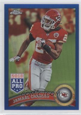 2011 Topps Chrome - [Base] - Blue Refractor #73 - Jamaal Charles /199