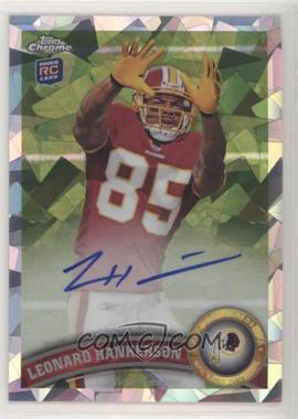 2011 Topps Chrome - [Base] - Crystal Atomic Refractor Rookie Autograph #111 - Leonard Hankerson /50