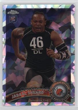 2011 Topps Chrome - [Base] - Crystal Atomic Refractor #125 - Jabaal Sheard /139