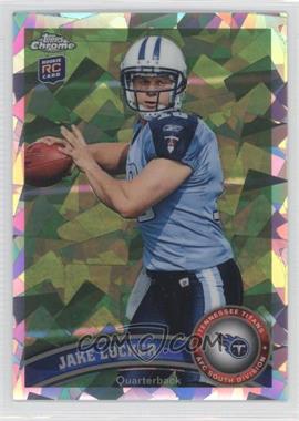 2011 Topps Chrome - [Base] - Crystal Atomic Refractor #185 - Jake Locker /139