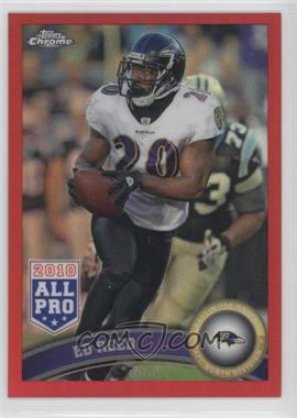 2011 Topps Chrome - [Base] - Red Refractor #158 - Ed Reed /25