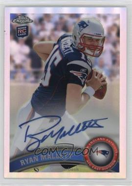 2011 Topps Chrome - [Base] - Refractor Rookie Autograph #122 - Ryan Mallett /99