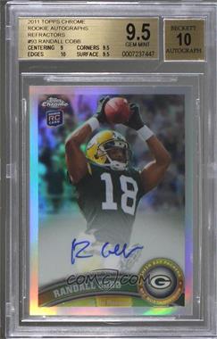 2011 Topps Chrome - [Base] - Refractor Rookie Autograph #93 - Randall Cobb /99 [BGS 9.5 GEM MINT]