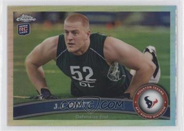 2011 Topps Chrome - [Base] - Refractor #104 - J.J. Watt