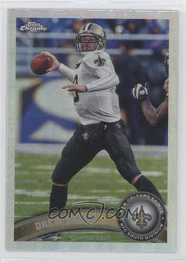 2011 Topps Chrome - [Base] - Refractor #130 - Drew Brees