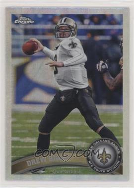 2011 Topps Chrome - [Base] - Refractor #130 - Drew Brees