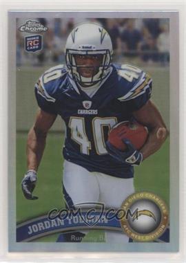 2011 Topps Chrome - [Base] - Refractor #135 - Jordan Todman