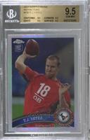 T.J. Yates [BGS 9.5 GEM MINT]