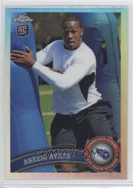 2011 Topps Chrome - [Base] - Refractor #166 - Akeem Ayers