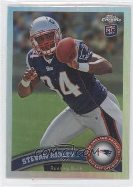 2011 Topps Chrome - [Base] - Refractor #193 - Stevan Ridley