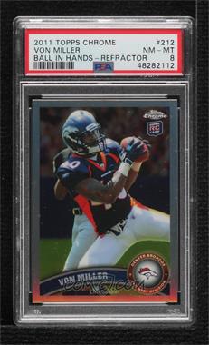 2011 Topps Chrome - [Base] - Refractor #212 - Von Miller [PSA 9 MINT]