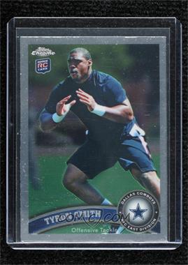 2011 Topps Chrome - [Base] - Refractor #38 - Tyron Smith