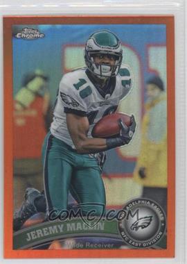 2011 Topps Chrome - [Base] - Retail Orange Refractor #142 - Jeremy Maclin