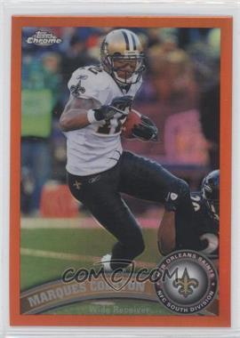 2011 Topps Chrome - [Base] - Retail Orange Refractor #154 - Marques Colston