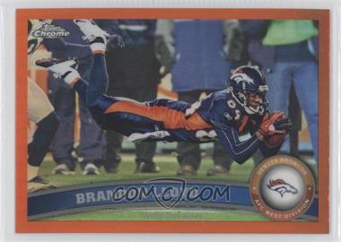 2011 Topps Chrome - [Base] - Retail Orange Refractor #162 - Brandon Lloyd