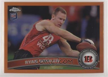 2011 Topps Chrome - [Base] - Retail Orange Refractor #169 - Ryan Whalen