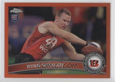 2011 Topps Chrome - [Base] - Retail Orange Refractor #169 - Ryan Whalen