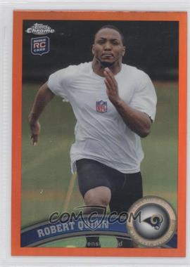 2011 Topps Chrome - [Base] - Retail Orange Refractor #178 - Robert Quinn