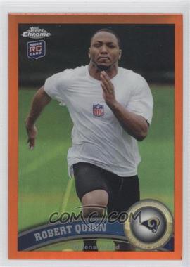 2011 Topps Chrome - [Base] - Retail Orange Refractor #178 - Robert Quinn