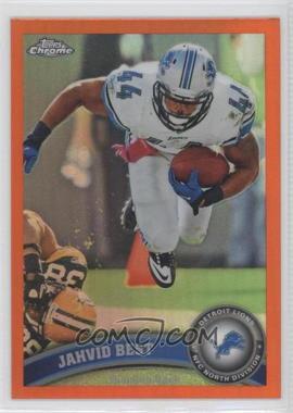 2011 Topps Chrome - [Base] - Retail Orange Refractor #197 - Jahvid Best