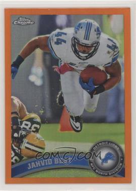 2011 Topps Chrome - [Base] - Retail Orange Refractor #197 - Jahvid Best