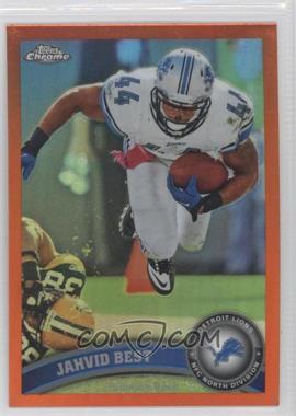 2011 Topps Chrome - [Base] - Retail Orange Refractor #197 - Jahvid Best