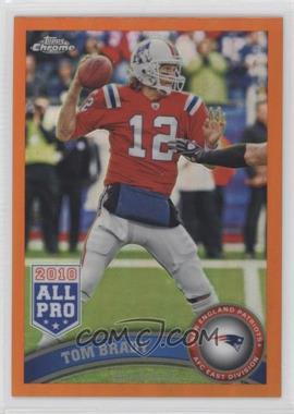 2011 Topps Chrome - [Base] - Retail Orange Refractor #20 - Tom Brady