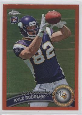 2011 Topps Chrome - [Base] - Retail Orange Refractor #203 - Kyle Rudolph