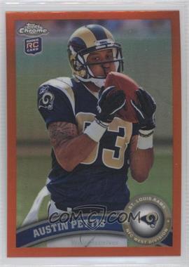 2011 Topps Chrome - [Base] - Retail Orange Refractor #208 - Austin Pettis