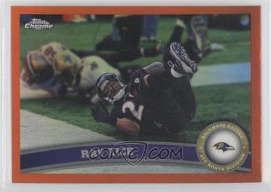 2011 Topps Chrome - [Base] - Retail Orange Refractor #210 - Ray Rice