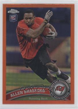 2011 Topps Chrome - [Base] - Retail Orange Refractor #219 - Allen Bradford