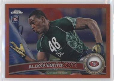 2011 Topps Chrome - [Base] - Retail Orange Refractor #37 - Aldon Smith