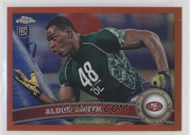 2011 Topps Chrome - [Base] - Retail Orange Refractor #37 - Aldon Smith