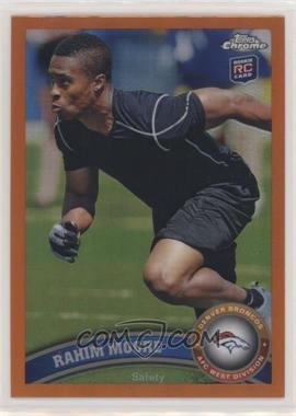 2011 Topps Chrome - [Base] - Retail Orange Refractor #44 - Rahim Moore