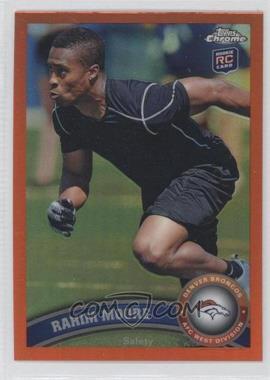 2011 Topps Chrome - [Base] - Retail Orange Refractor #44 - Rahim Moore