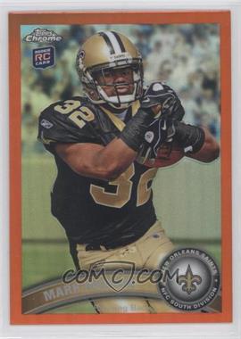 2011 Topps Chrome - [Base] - Retail Orange Refractor #50 - Mark Ingram