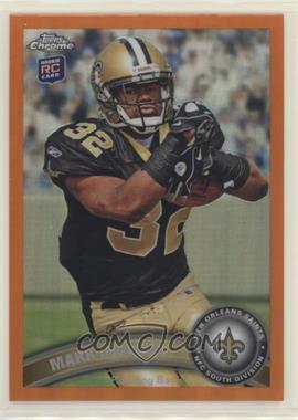 2011 Topps Chrome - [Base] - Retail Orange Refractor #50 - Mark Ingram