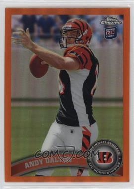 2011 Topps Chrome - [Base] - Retail Orange Refractor #51 - Andy Dalton