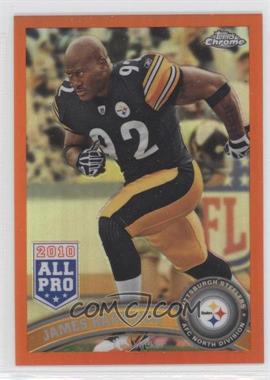 2011 Topps Chrome - [Base] - Retail Orange Refractor #52 - James Harrison