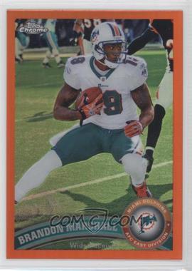 2011 Topps Chrome - [Base] - Retail Orange Refractor #59 - Brandon Marshall